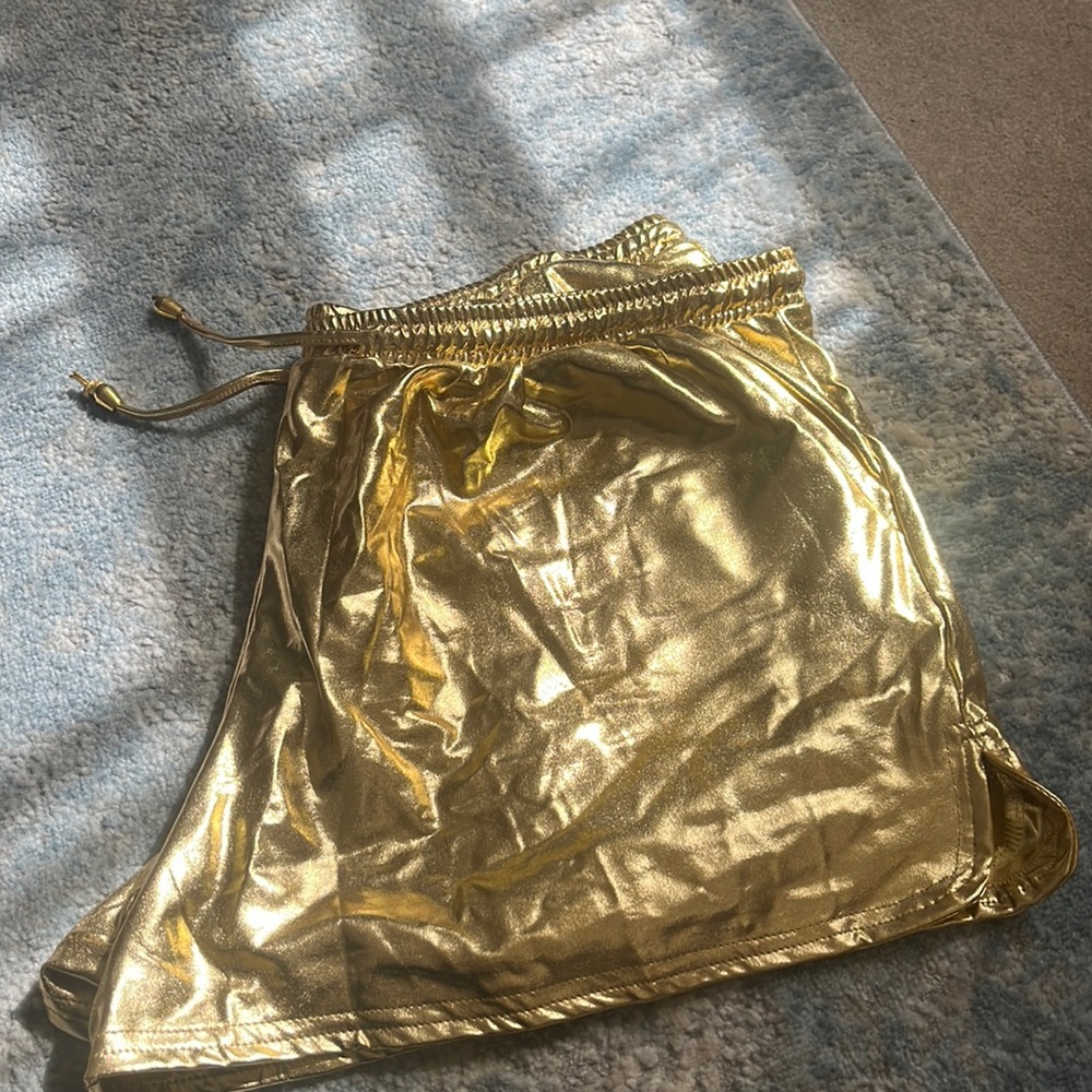 Gold Costume Shorts
